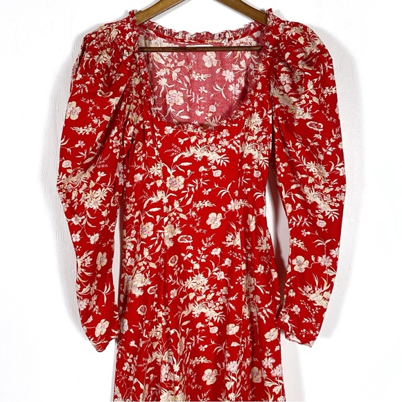 Doen Clarence Dress Oak Bluffs Floral - Picture 5 of 8